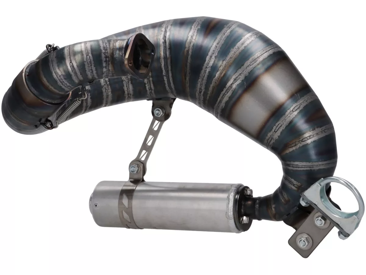 Auspuff -BFA/FRT 244cc- Vespa V50, PV125, ET3, PK50, PK80, PK125 - auch passend für Kingwelle 244 u.ä.