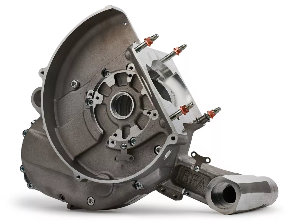 Motorgehäuse -BFA/FRT 288/293 ccm- Plug & Play für BFA Direktmembran-Zylinder - Vespa V50, PV125, ET3, PK50-125