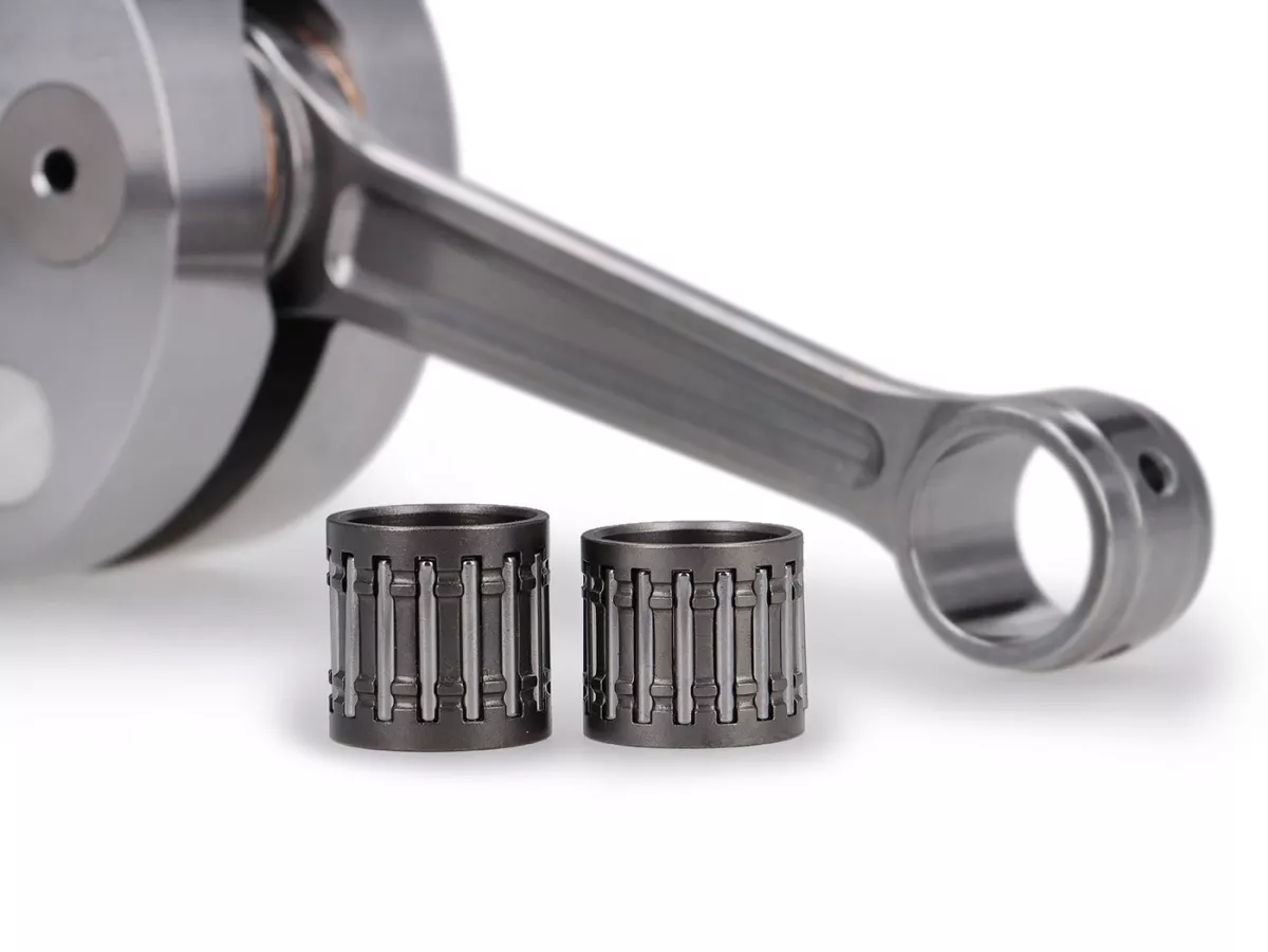 Crankshaft - BFA/FRT 244/288cc Solid-flange for diaphragm intake, stroke = 60 mm, connecting rod = 120 mm - Vespa V50, PV125, ET3, PK50, PK80, PK125