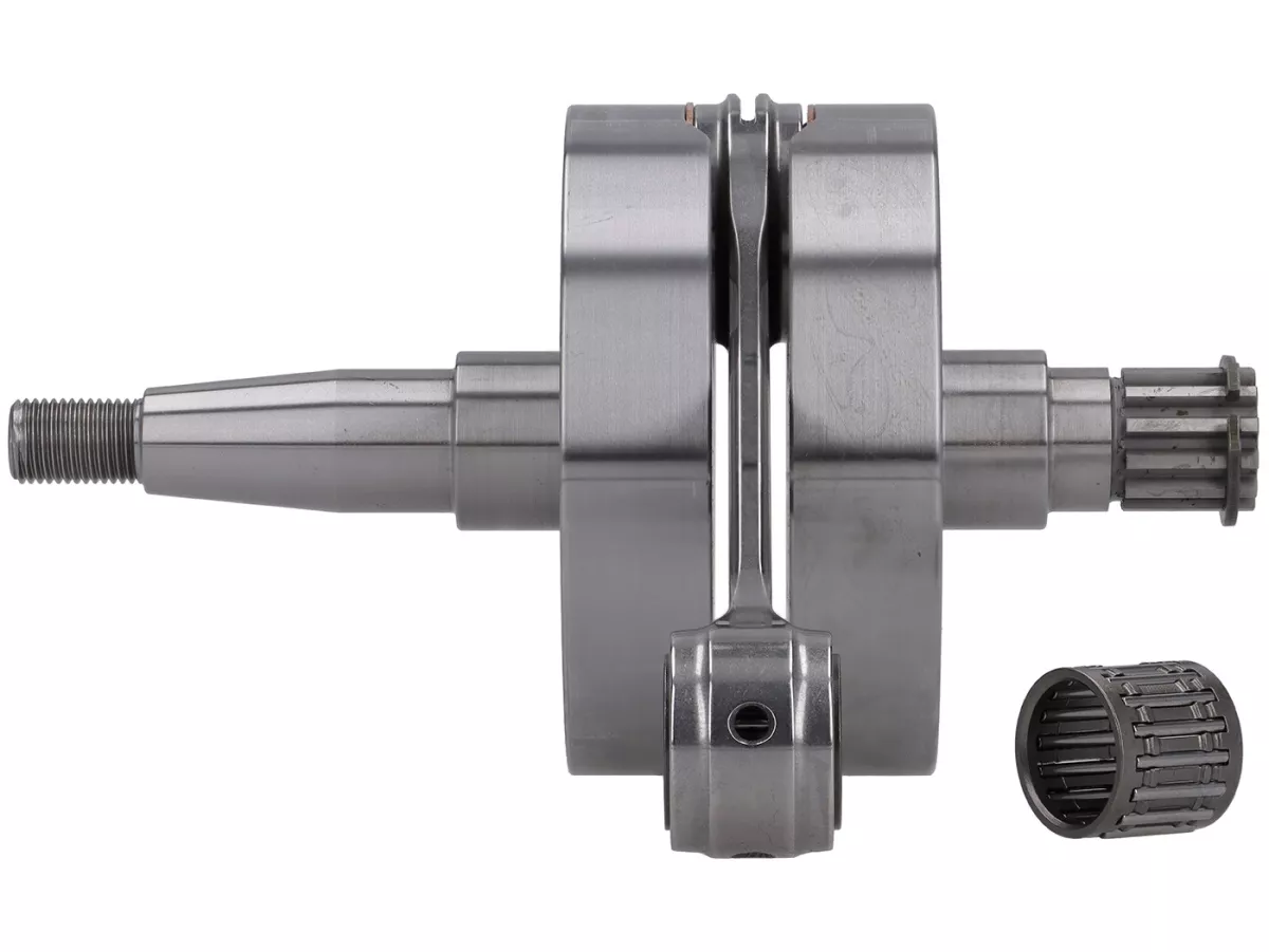 Crankshaft - BFA/FRT 244/288cc Solid-flange for diaphragm intake, stroke = 60 mm, connecting rod = 120 mm - Vespa V50, PV125, ET3, PK50, PK80, PK125