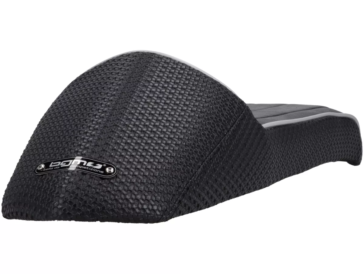 Seat - BGM PRO SHARP TAIL - Lambretta LI, LI S, SX, TV, DL, GP - with magnetic latch