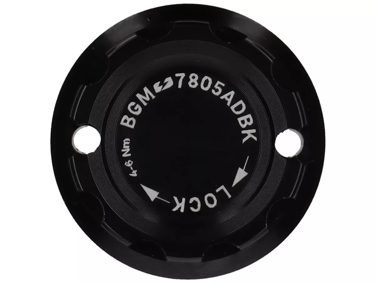 Skyddskåpa M28x1 – BGM PRO, CNC, svart – Vespa