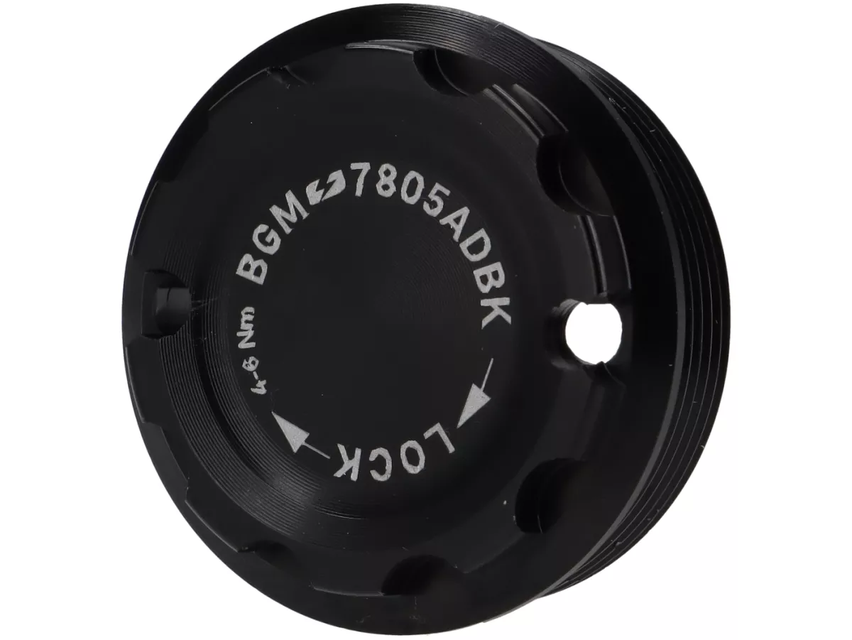 Skyddskåpa M28x1 – BGM PRO, CNC, svart – Vespa