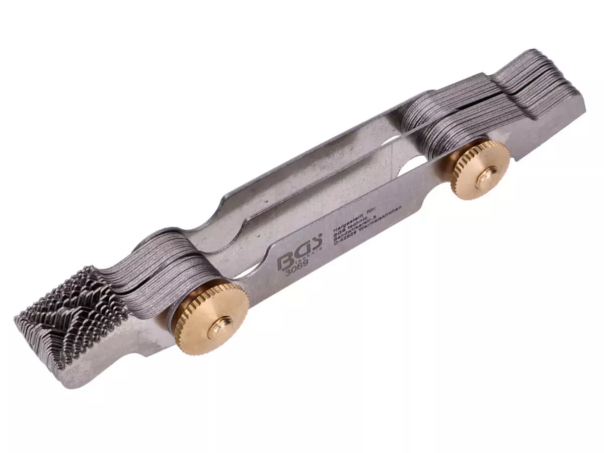 Gängmätare – BGS Technic – Metrisk ISO / Whitworth BSP – 52 delar