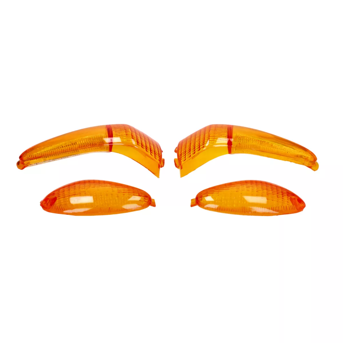 Blinkarglas-set – DMP – 4-delat – Gilera Runner till och med tillverkningsår 2005 – orange