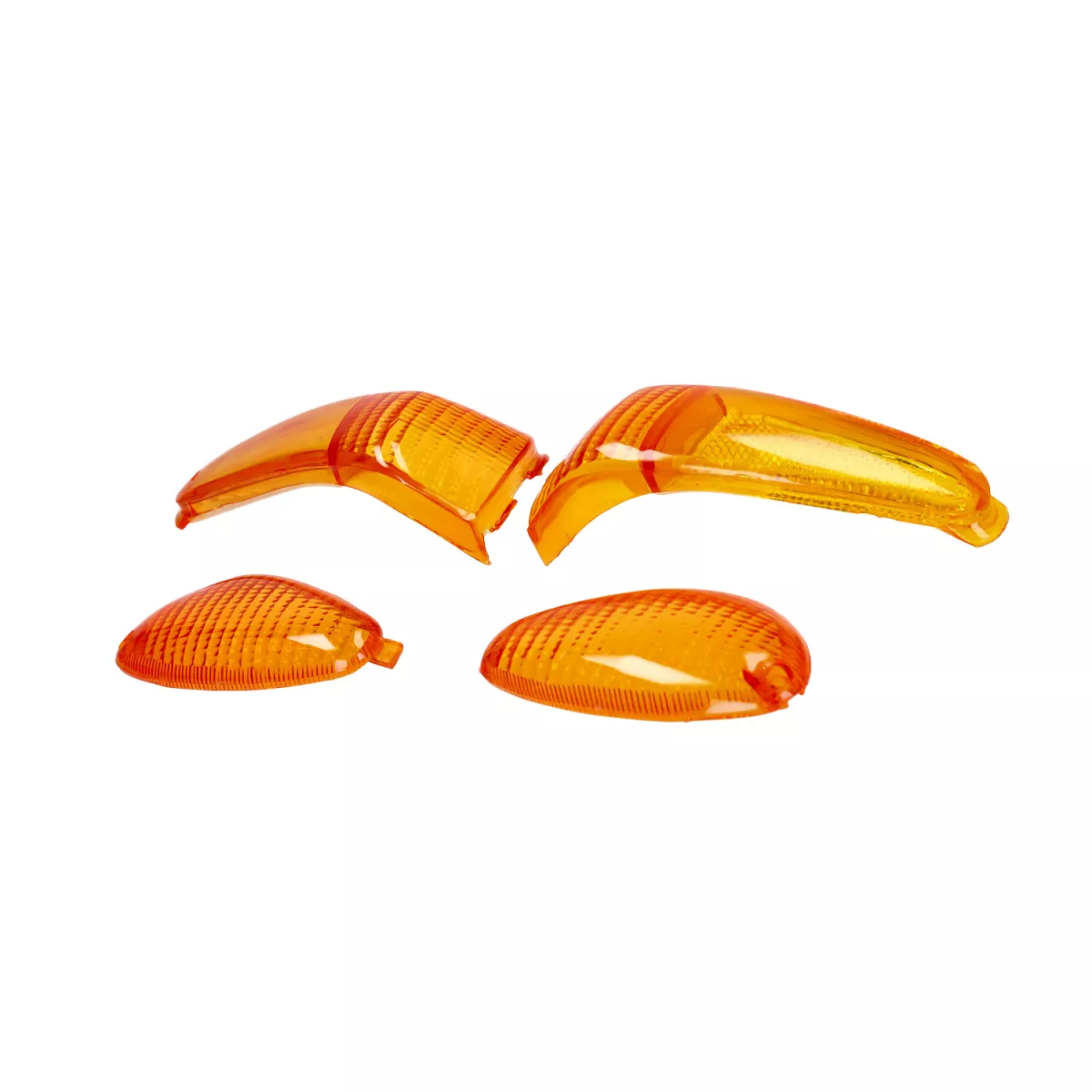 Blinkarglas-set – DMP – 4-delat – Gilera Runner till och med tillverkningsår 2005 – orange