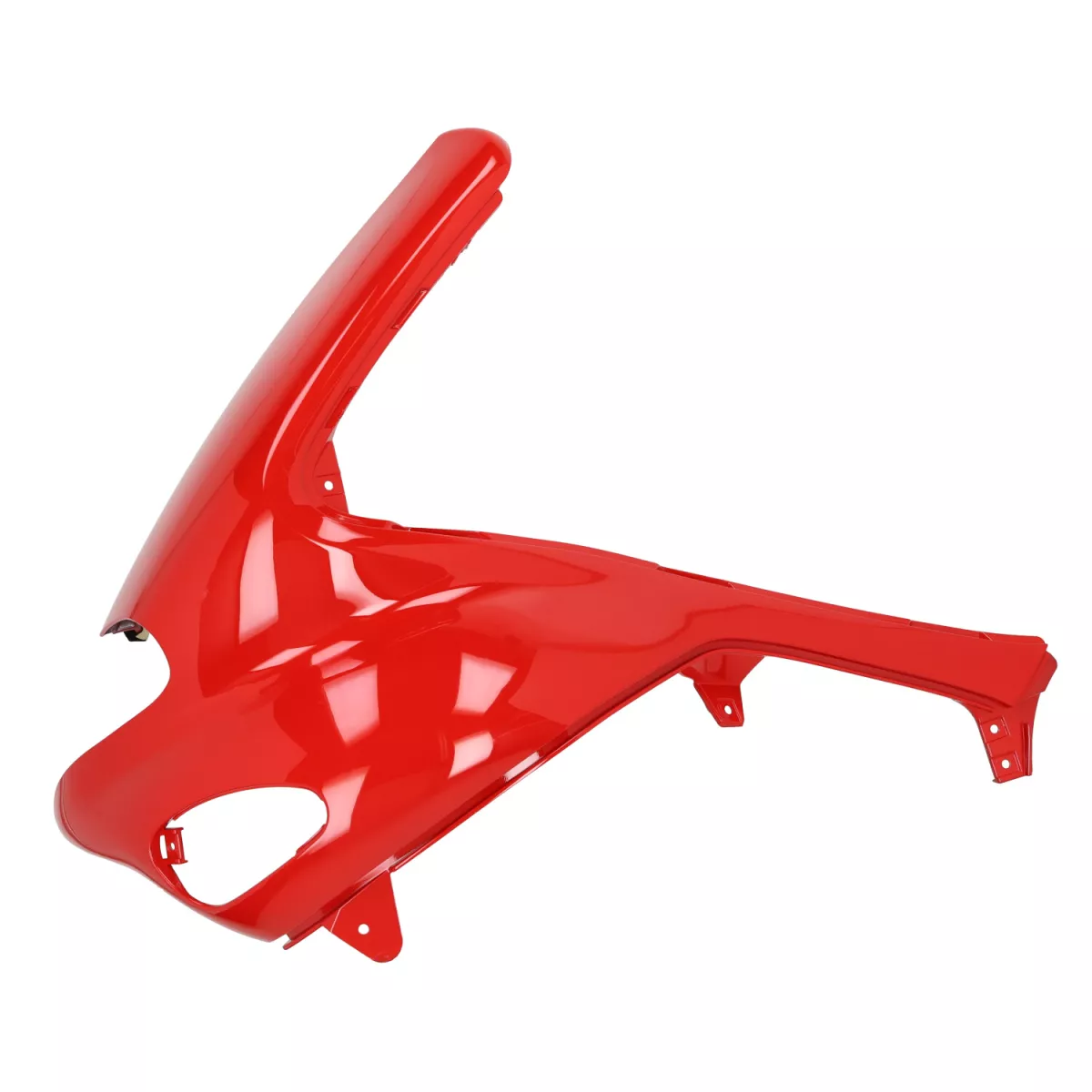 Verkleidungsteileset -DMP- 9-tlg. - Gilera Runner bis Bj.2005 - rot glänzend / silber matt