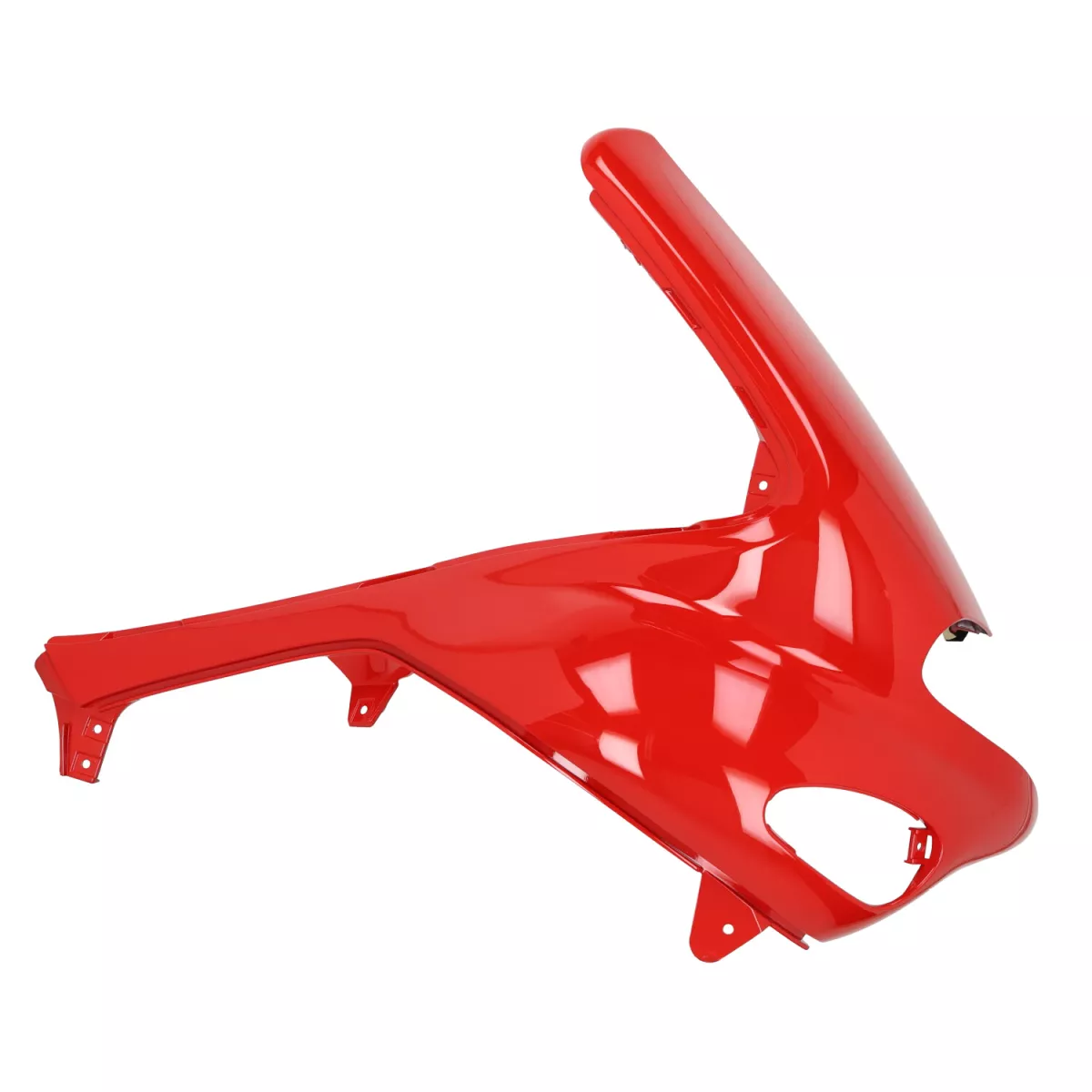 Verkleidungsteileset -DMP- 9-tlg. - Gilera Runner bis Bj.2005 - rot glänzend / silber matt
