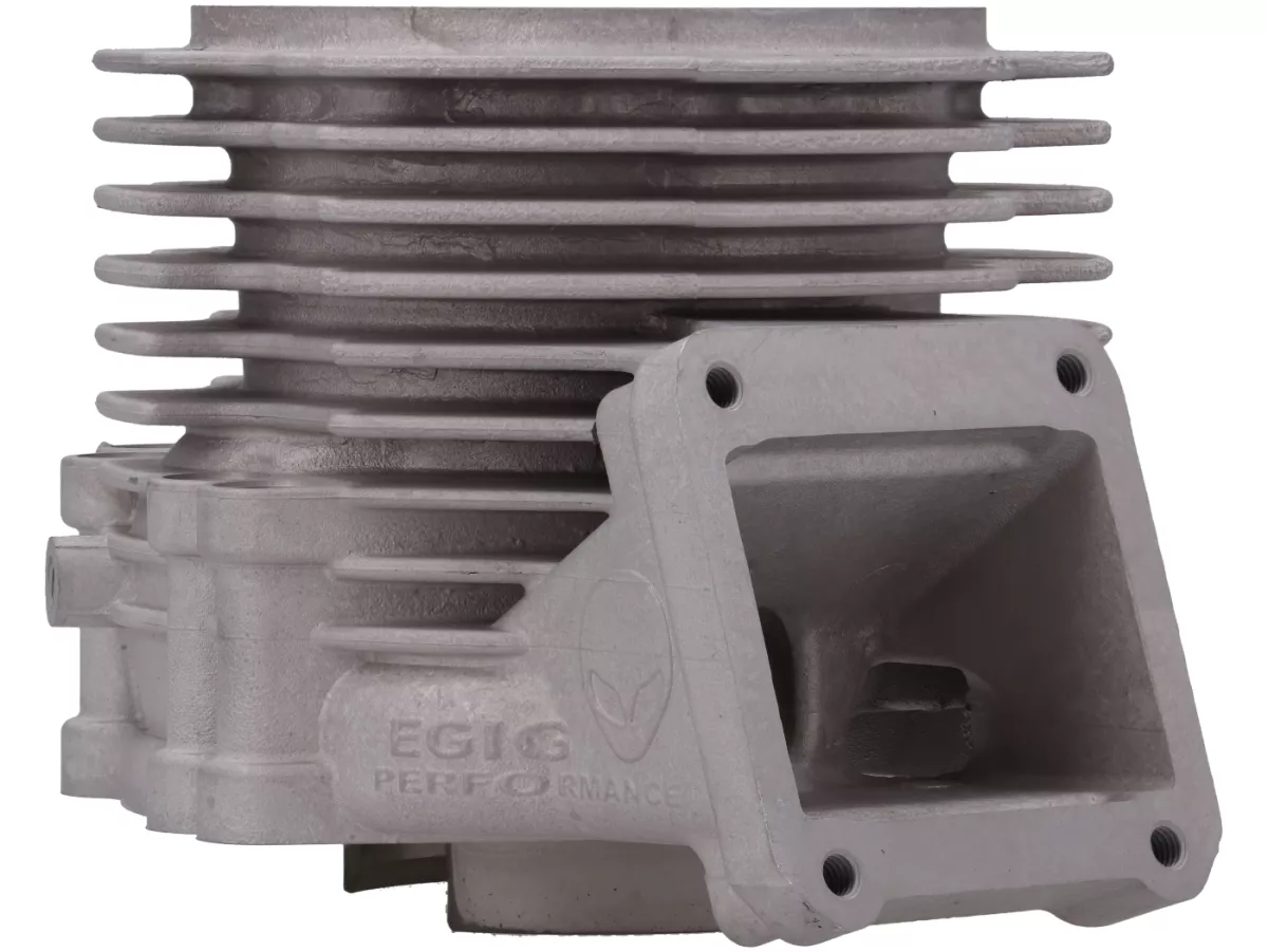 Replacement Cylinder - EGIG PERFORMANCE 'Cheb500' 220cc, single exhaust port (hand-finished), bore Ø68mm, stroke 60mm, connecting rod 117 mm – Vespa PV125, ET3 125, PK125