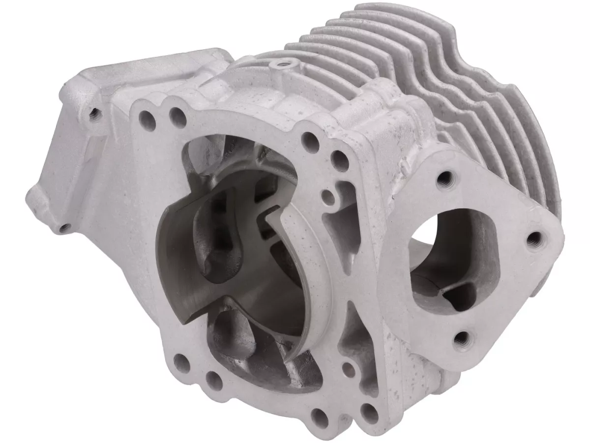 Cilindro di ricambio -EGIG PERFORMANCE Revo 220cc, triplo scarico (rifinito a mano), alesaggio Ø68mm, corsa 60mm, biella 117mm - Vespa PV125, ET3 125, PK125