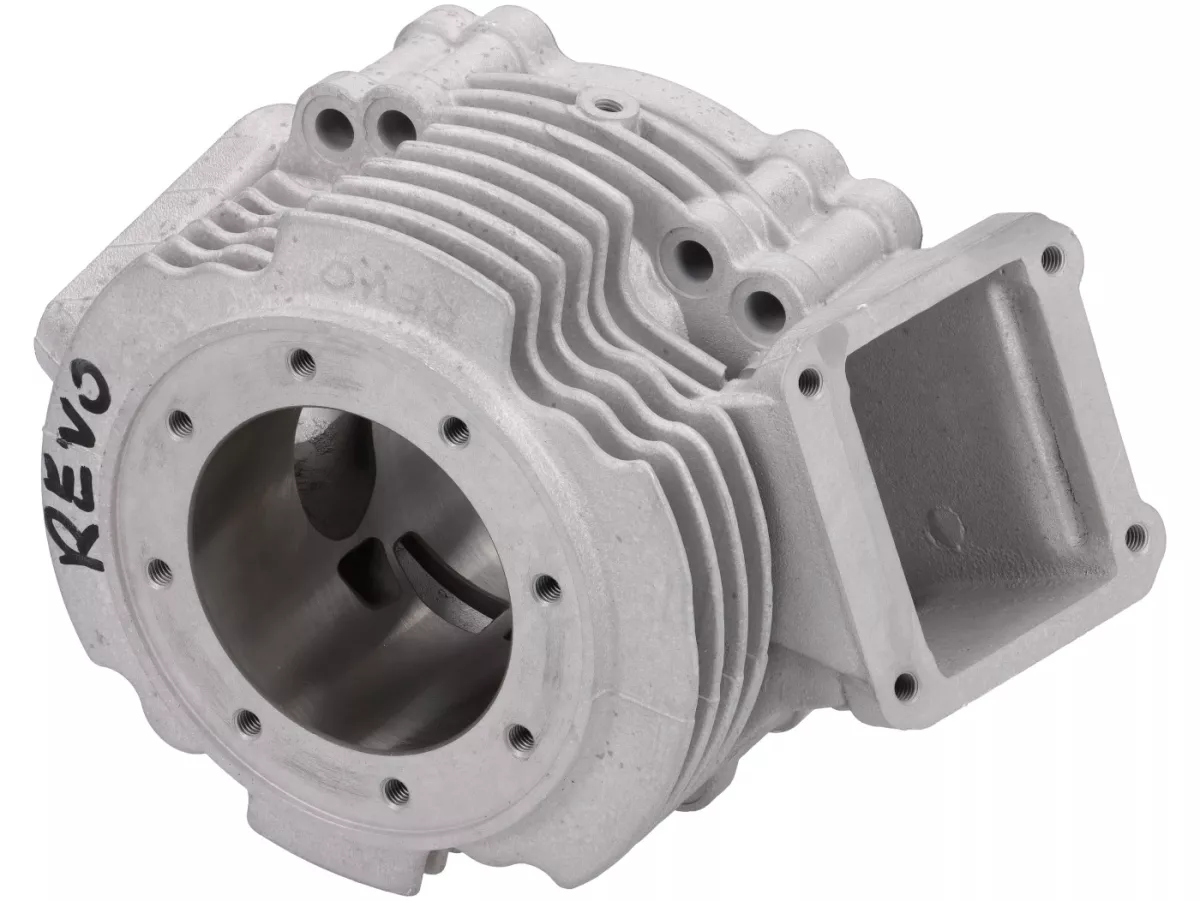 Cilindro di ricambio -EGIG PERFORMANCE Revo 220cc, triplo scarico (rifinito a mano), alesaggio Ø68mm, corsa 60mm, biella 117mm - Vespa PV125, ET3 125, PK125