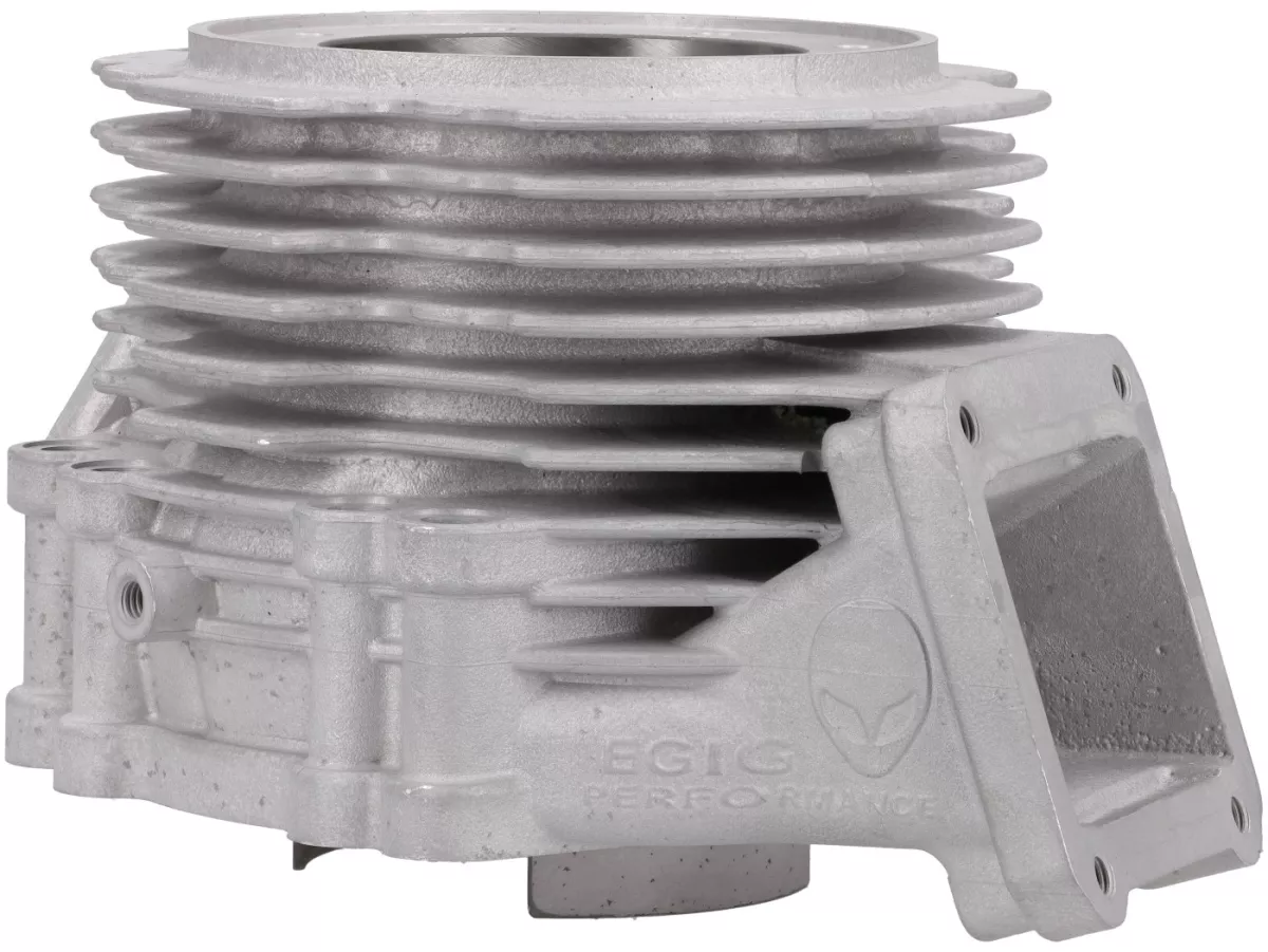 Cilindro di ricambio -EGIG PERFORMANCE Revo 220cc, triplo scarico (rifinito a mano), alesaggio Ø68mm, corsa 60mm, biella 117mm - Vespa PV125, ET3 125, PK125