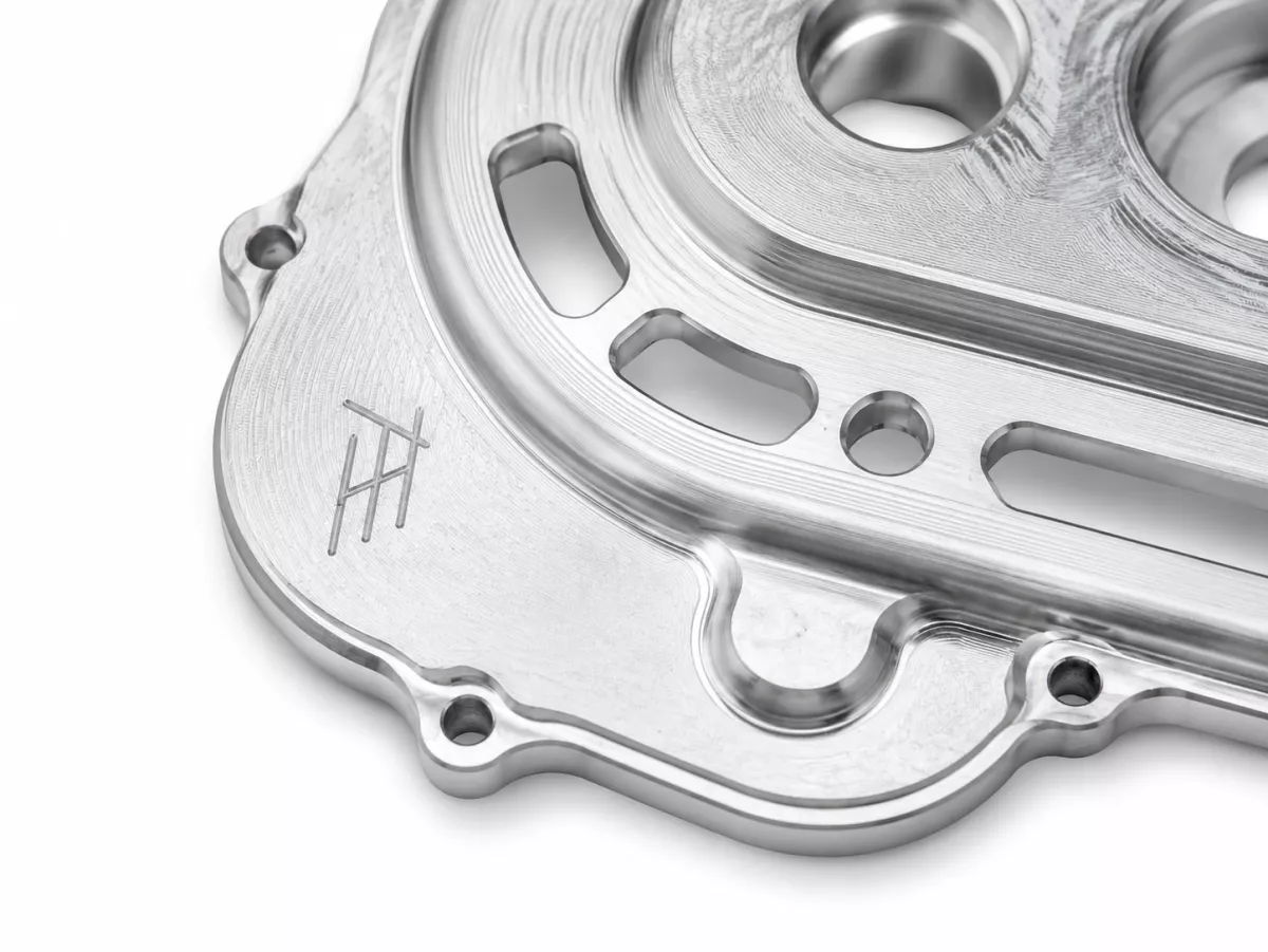 Coperchio variatore - HEIKOTUNING, asse Ø20 mm (cuscinetto esterno / rolling nut) - Piaggio 125-180 Maxi 2 tempi (dal 2000) - Gilera Runner FX125/FXR180, Aprilia SR125, Italjet Dragster 125/180, Piaggio Hexagon LX125/LXT180, TPH 125XR