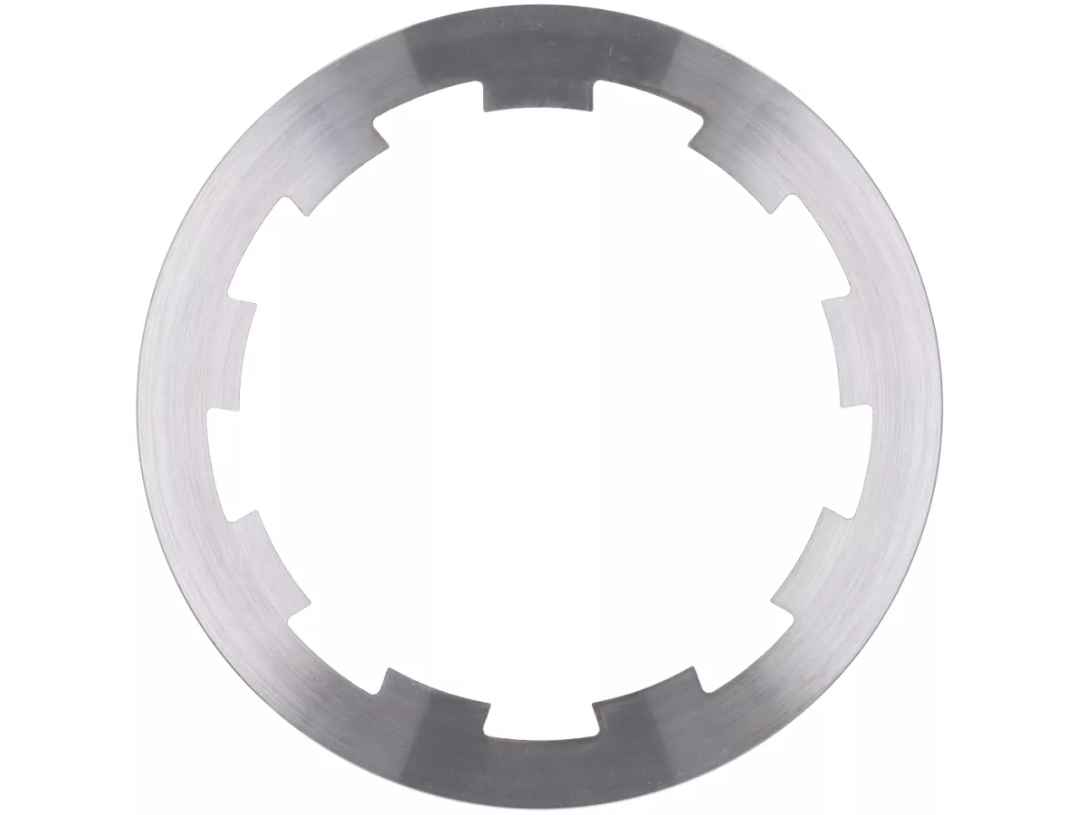Disco frizione in acciaio - KINGWELLE DragBikeClutch - Vespa PX, T5, Rally, Cosa - fresato/tornito a CNC + trattato termicamente - resistente a temperature fino a 550°