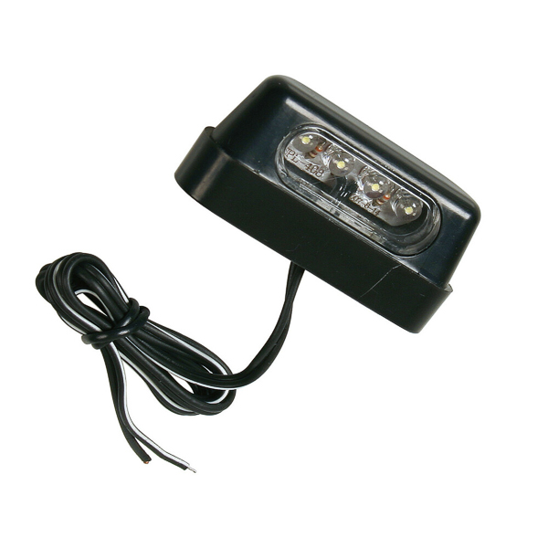 Kennzeichenbeleuchtung LED -LAMPA- universal - schwarz