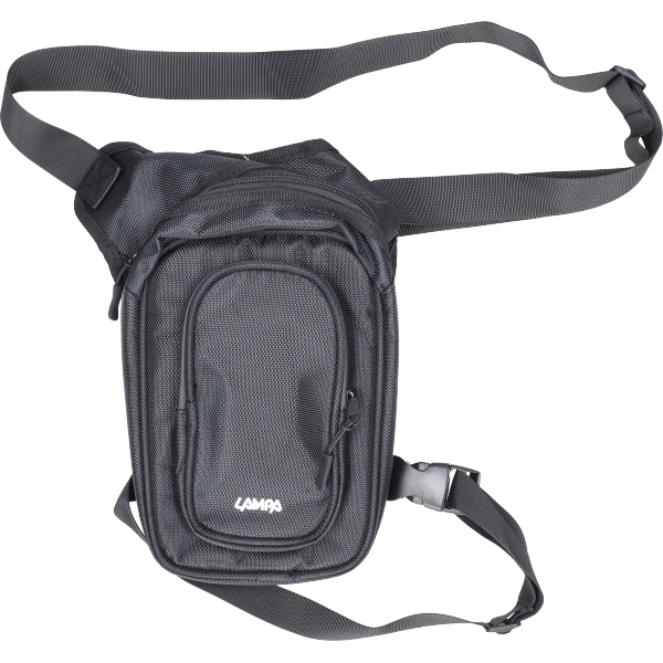 Funda para la pierna Voyager -LAMPA- impermeable - negra