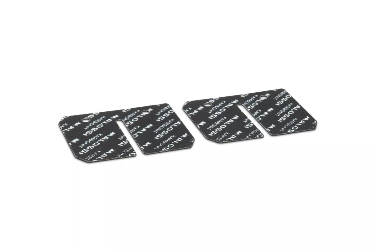 Piastra diaframma -MALOSSI- Vespa Largeframe, Smallframe, Minarelli AM6, Malossi VL6 - Kabonit (0,3 mm)
