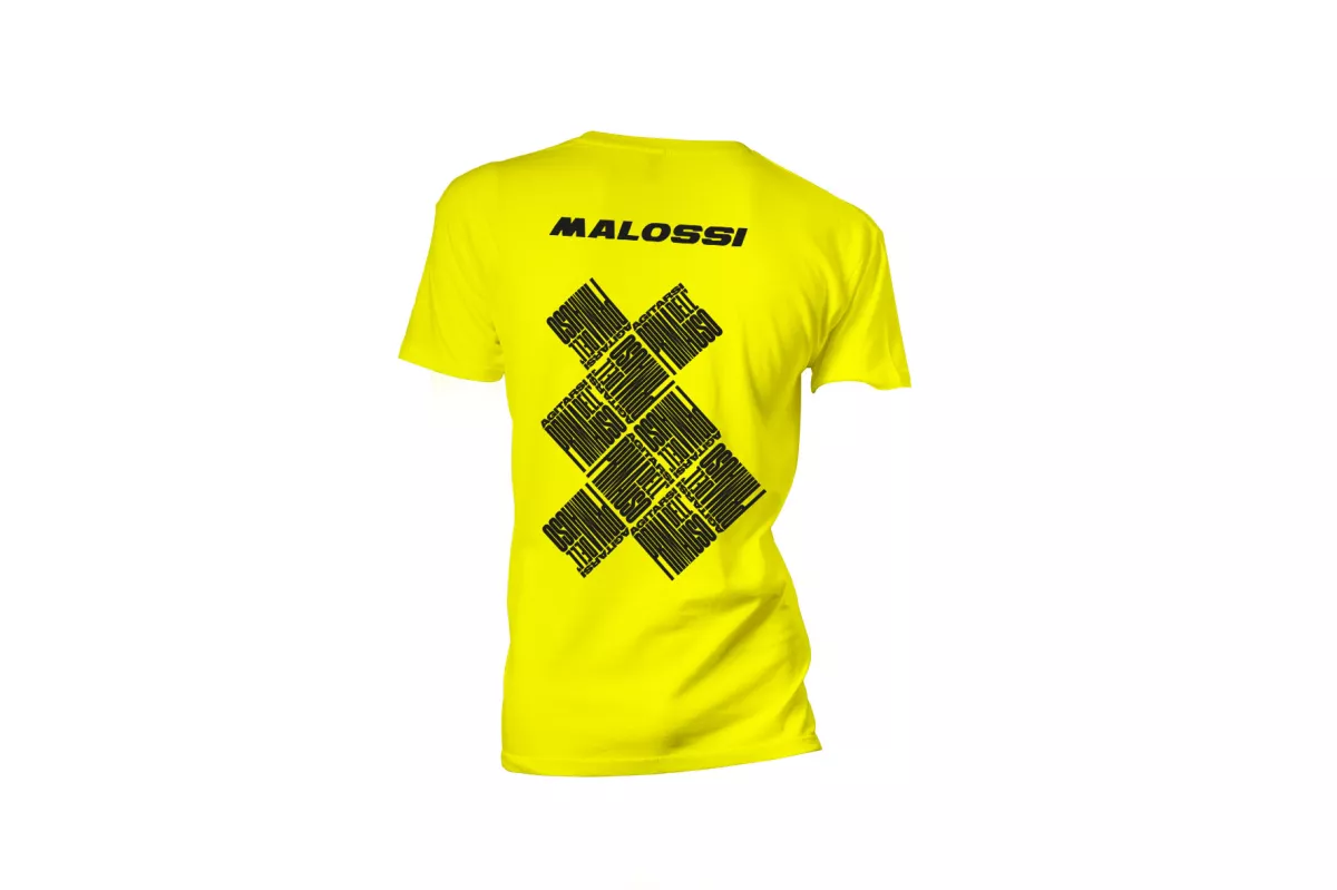 Camiseta -MALOSSI- amarillo fluorescente - X Large