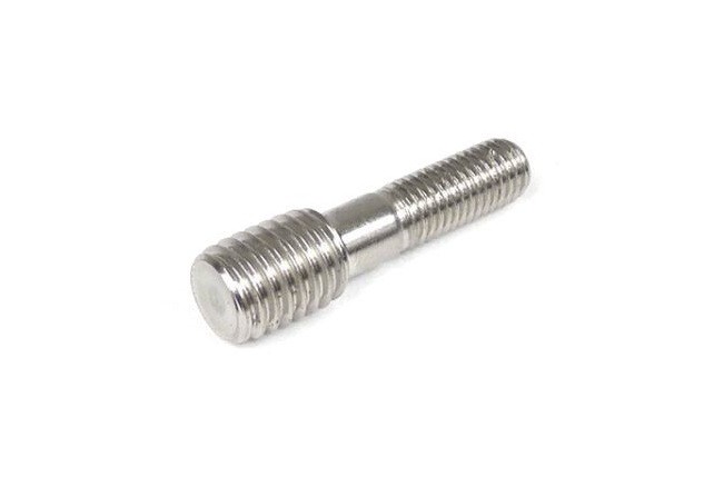 Stehbolzen -MB DEVELOPMENTS M7/M10 x 34mm- (verwendet für Auslass am Zylinder Lambretta LI, LIS, SX, TV, DL, GP) - Edelstahl