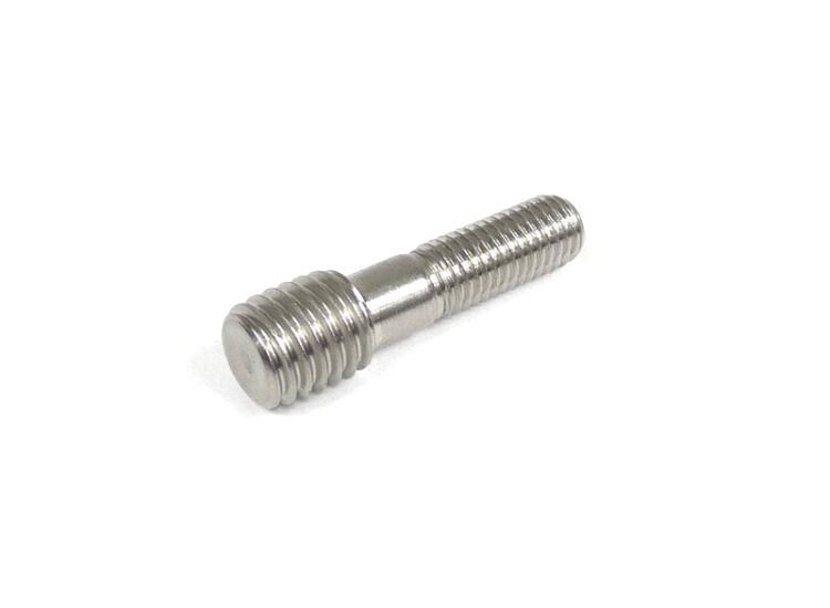 Stehbolzen -MB DEVELOPMENTS M7/M10 x 36mm- (verwendet für Auslass am Zylinder Lambretta LI, LIS, SX, TV, DL, GP) - Edelstahl