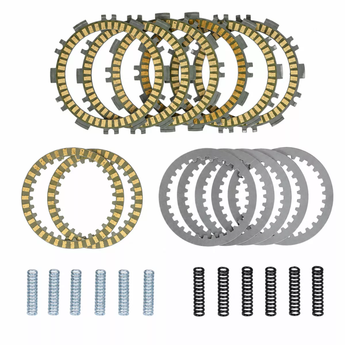 Clutch Plate Set (includes steel discs) -POLINI- Yamaha T-Max 530-560, Kymco AK 550