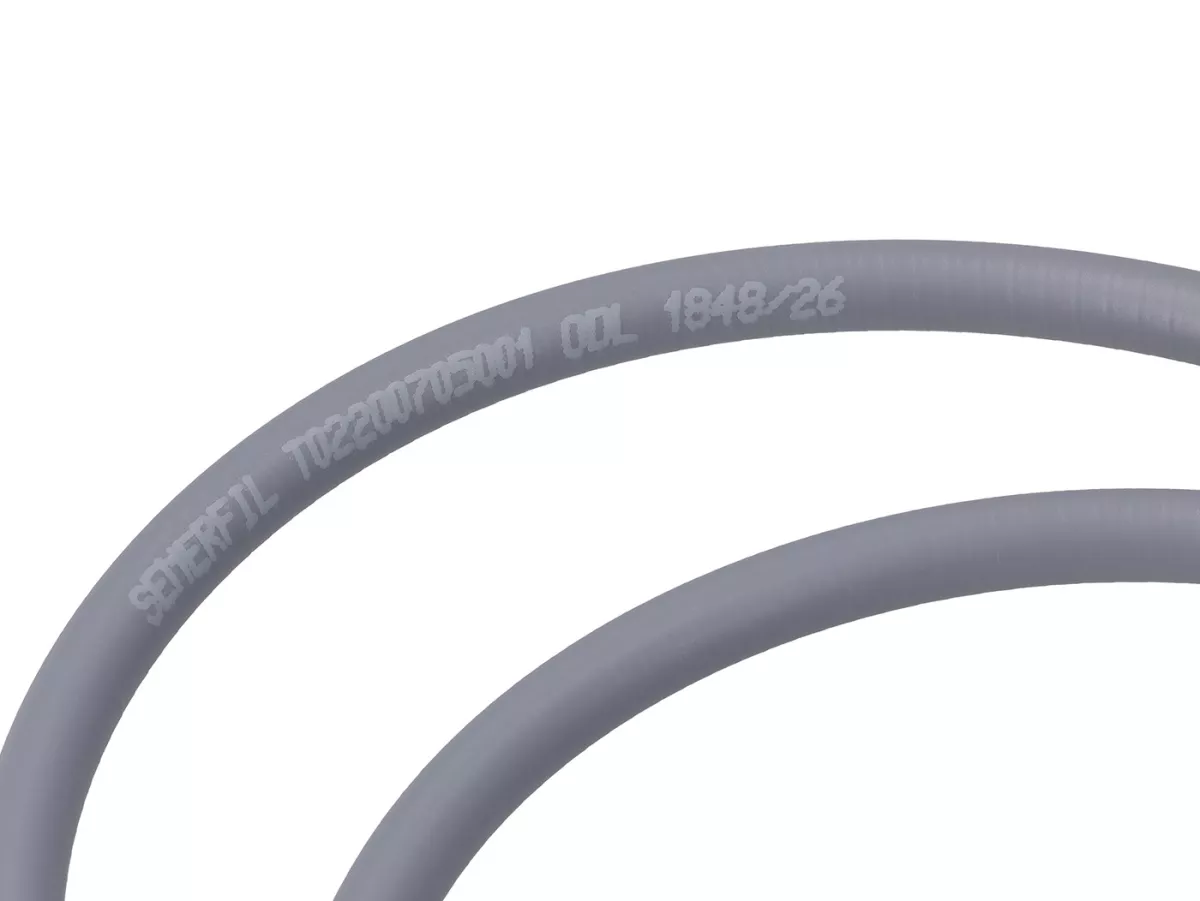Cavo freno anteriore -SEMERFIL- Vespa PX Lusso (1984-97), T5 125cc - completo - grigio