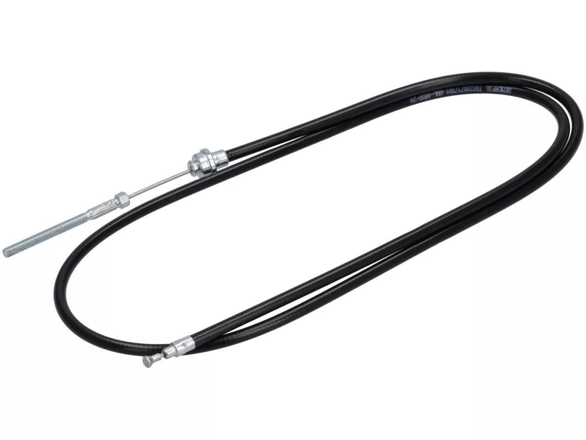 Front brake cable -SEMERFIL- Vespa PX Lusso (1984-97), T5 125cc - black