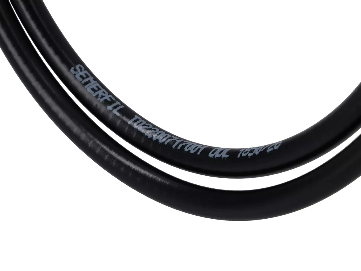 Front brake cable -SEMERFIL- Vespa PX Lusso (1984-97), T5 125cc - black