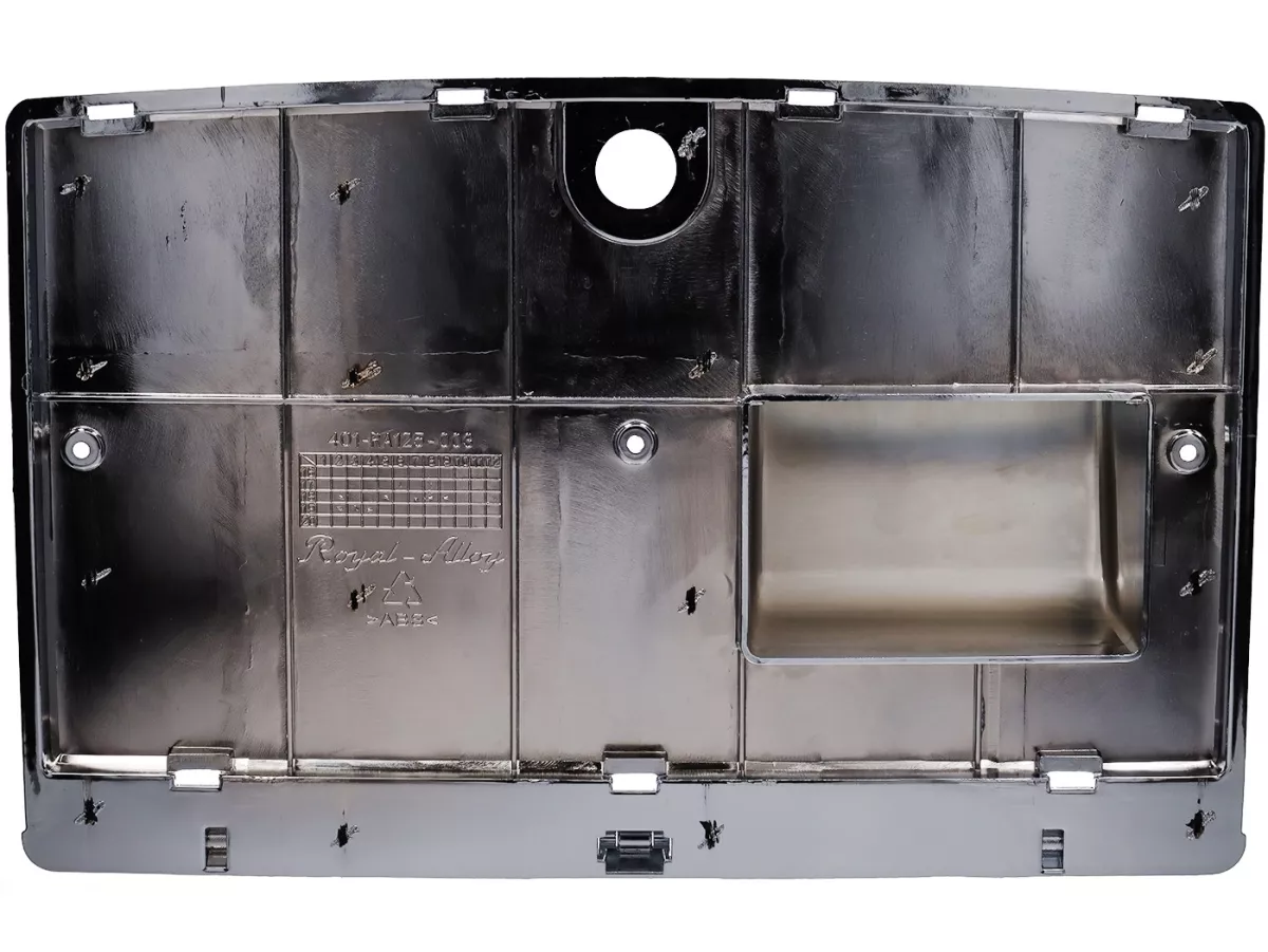 Tapa interior del maletero Royal Alloy, cromada para GP, TG, JPS 125-350cc