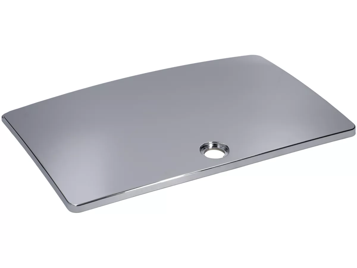 Tapa del maletero Royal Alloy, cromada para GP, TG, JPS 125-350cc