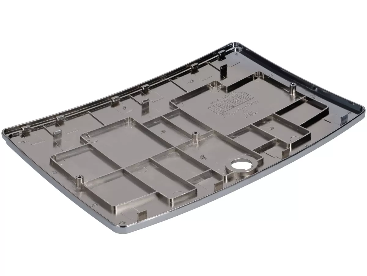 Tapa del maletero Royal Alloy, cromada para GP, TG, JPS 125-350cc