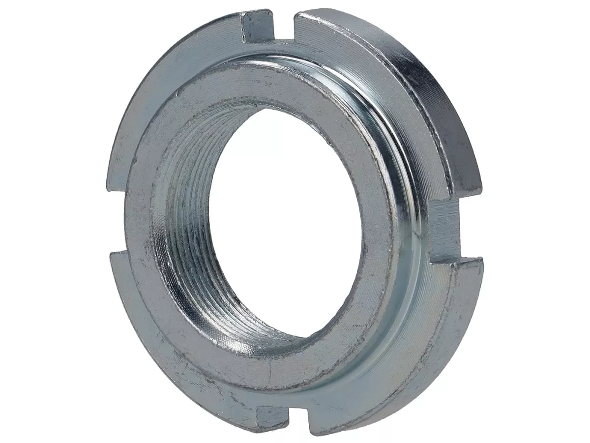 Kontermutter für Lenkkopflager, oben Royal Alloy für GP, GT, JPS, TG