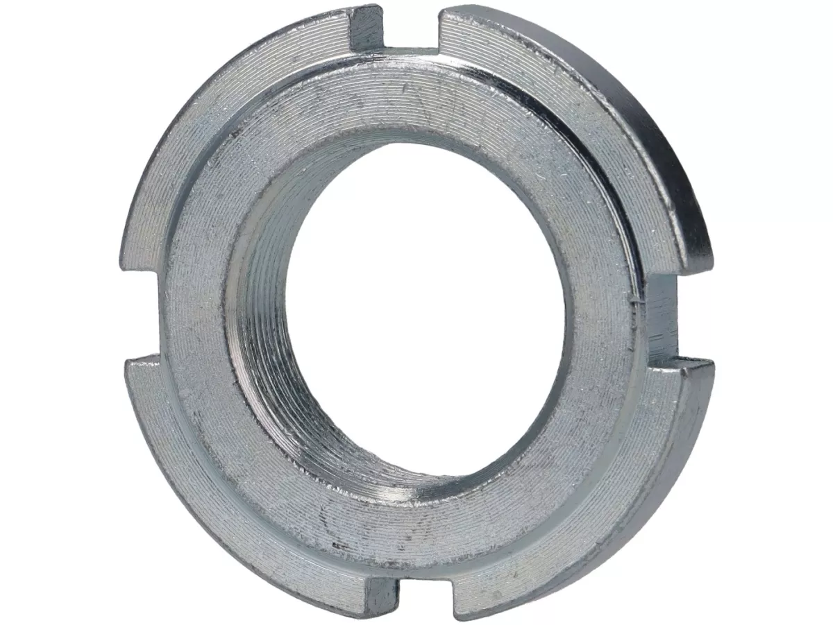 Kontermutter für Lenkkopflager, oben Royal Alloy für GP, GT, JPS, TG