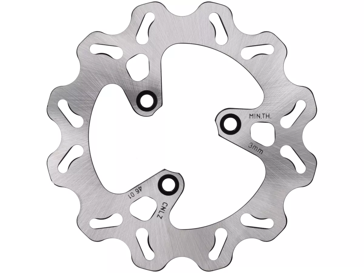 Disco freno anteriore Royal Alloy per sidecar GP, sidecar TG 350 cc