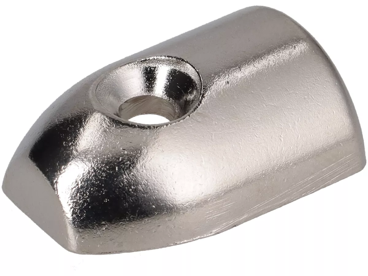 Leg shield rubber end piece Royal Alloy top, inside for Royal Alloy GP, GT, JPS, TG 125-350