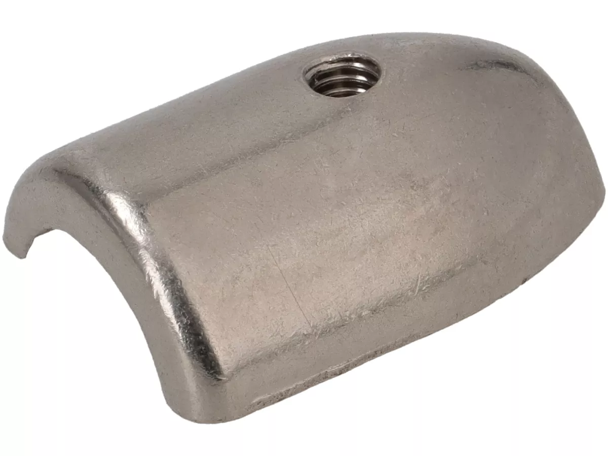 Protezione gambe in gomma Royal Alloy superiore, sinistra, esterna per Royal Alloy GP, GT, JPS, TG 125-350