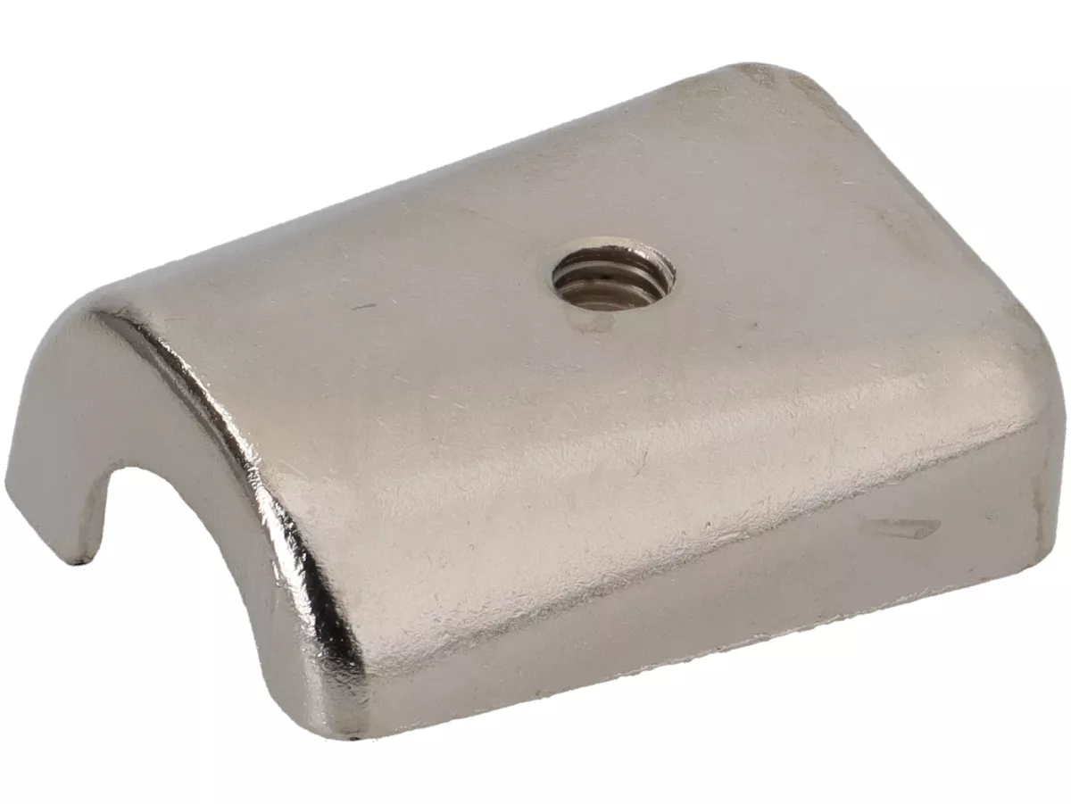 Leg shield rubber end piece Royal Alloy bottom, left, outer for Royal Alloy GP, GT, JPS, TG 125-350
