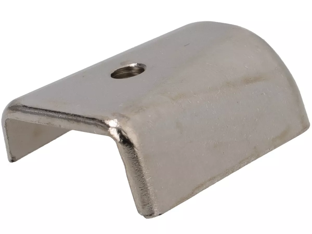 Leg shield rubber end piece Royal Alloy bottom, left, outer for Royal Alloy GP, GT, JPS, TG 125-350