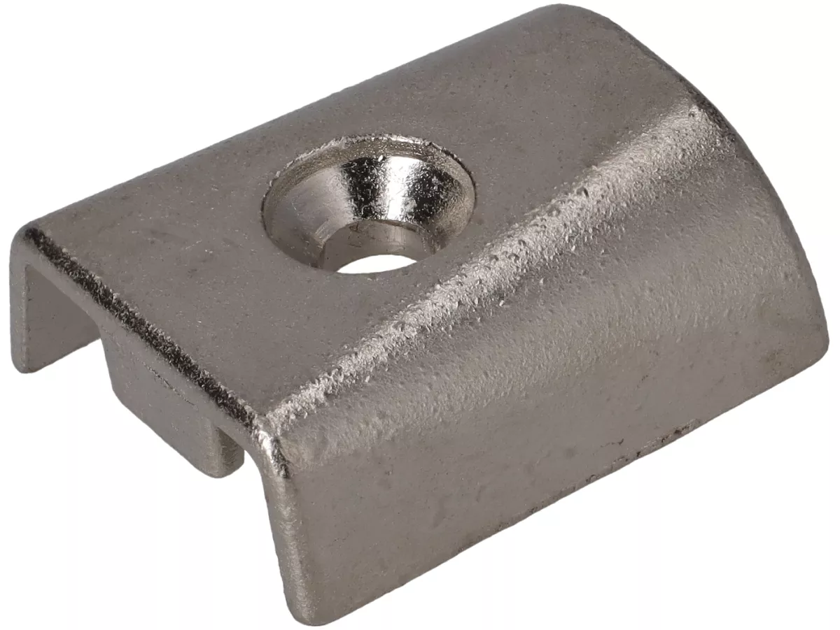 Caoutchouc de bouclier de jambe Royal Alloy inférieur, gauche, intérieur pour Royal Alloy GP, GT, JPS, TG 125-350