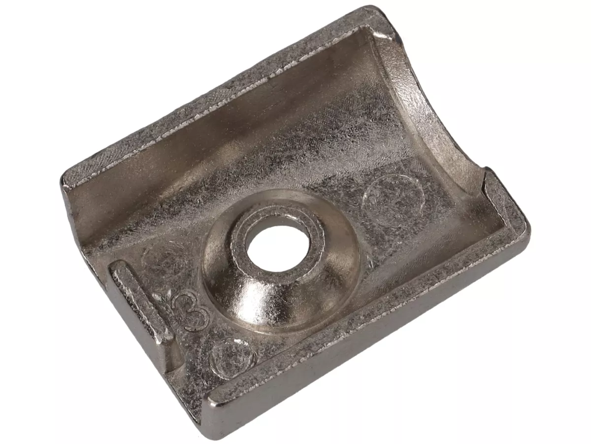 Caoutchouc de bouclier de jambe Royal Alloy inférieur, gauche, intérieur pour Royal Alloy GP, GT, JPS, TG 125-350