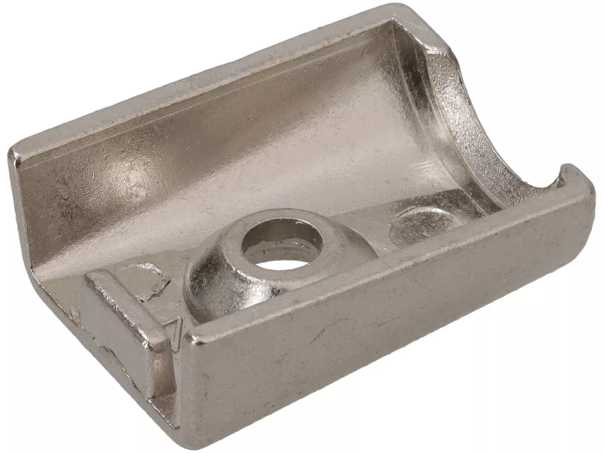 Leg shield rubber end piece Royal Alloy bottom, right, inside for Royal Alloy GP, GT, JPS, TG 125-350