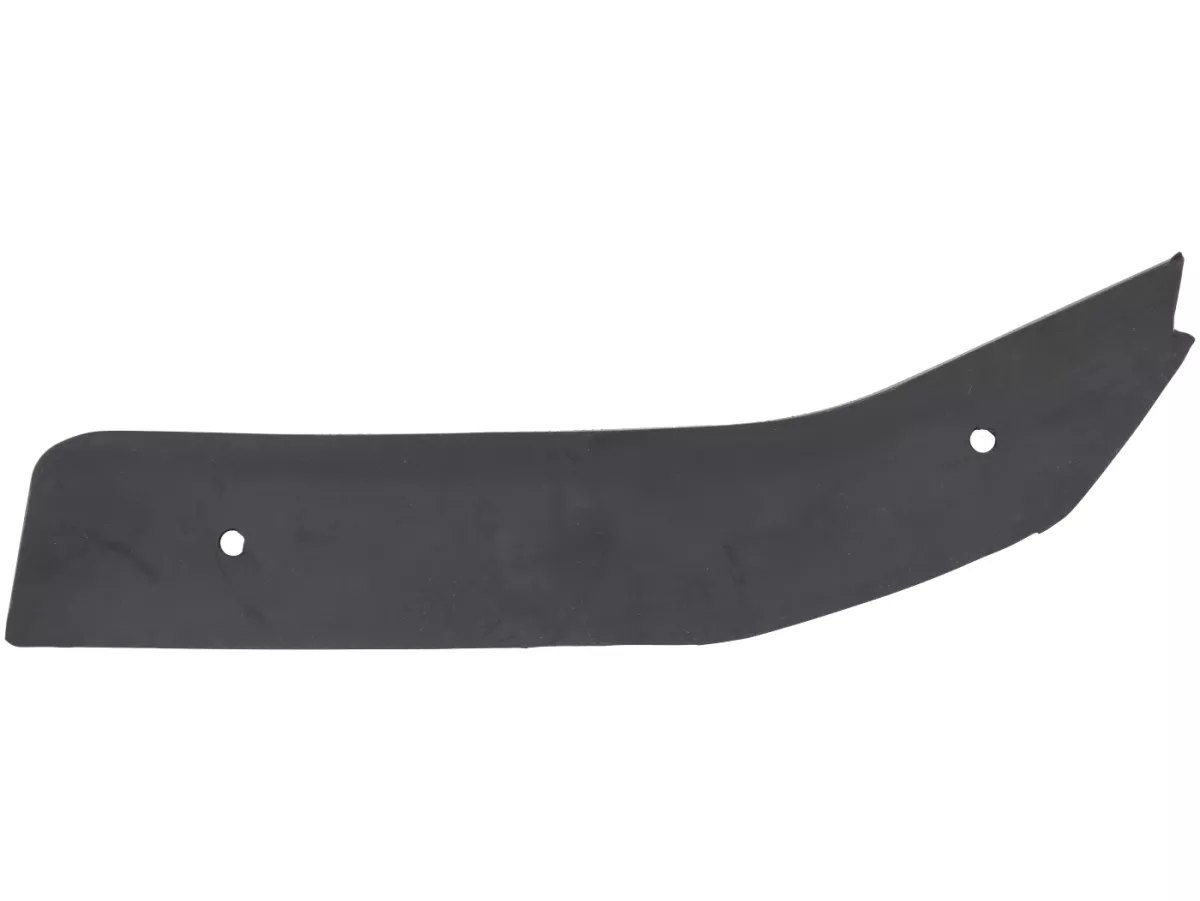 Mudguard rubber leg shield / mudguard Royal Alloy, black, right for Royal Alloy GP