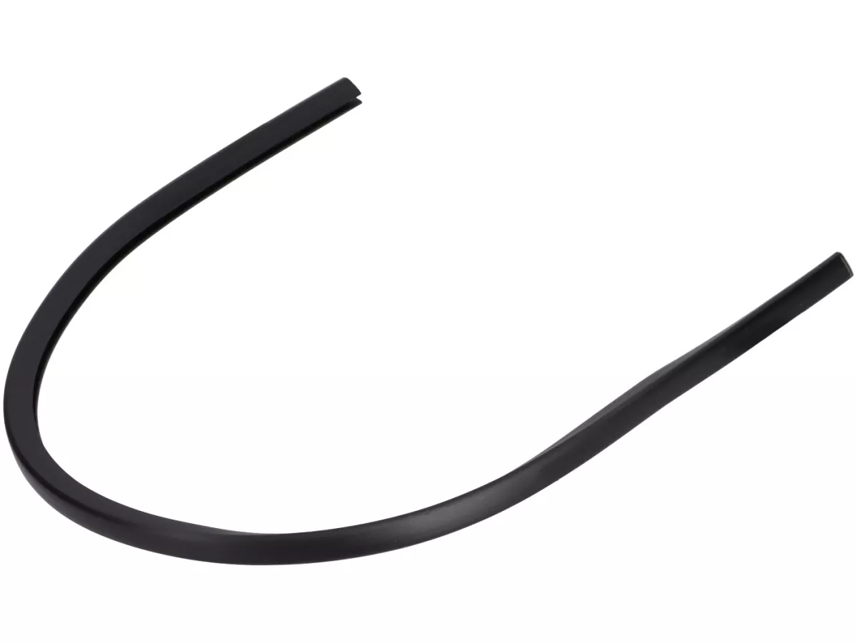 Cascade gummi-cascade/benskydd Royal Alloy, svart för Royal Alloy GP, GT, JPS, TG