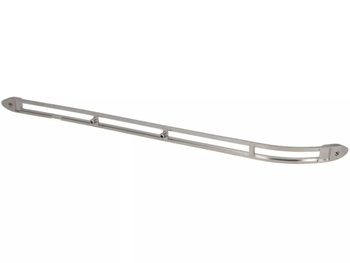 Tread strip, front, left, center Royal Alloy, silver for GP, TG, JPS 125-350cc