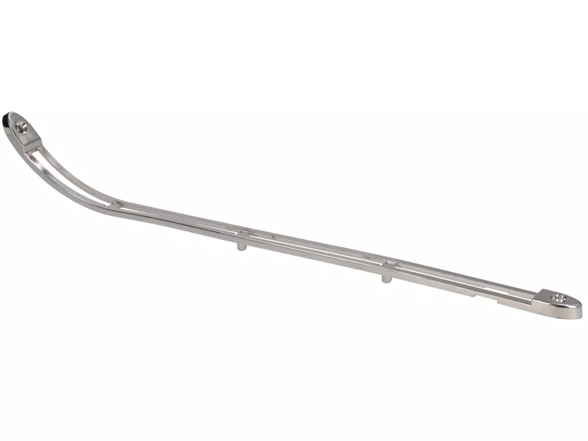 Trittleiste, vorne, links, innere Royal Alloy, silbern für GP, TG, JPS 125-350ccm