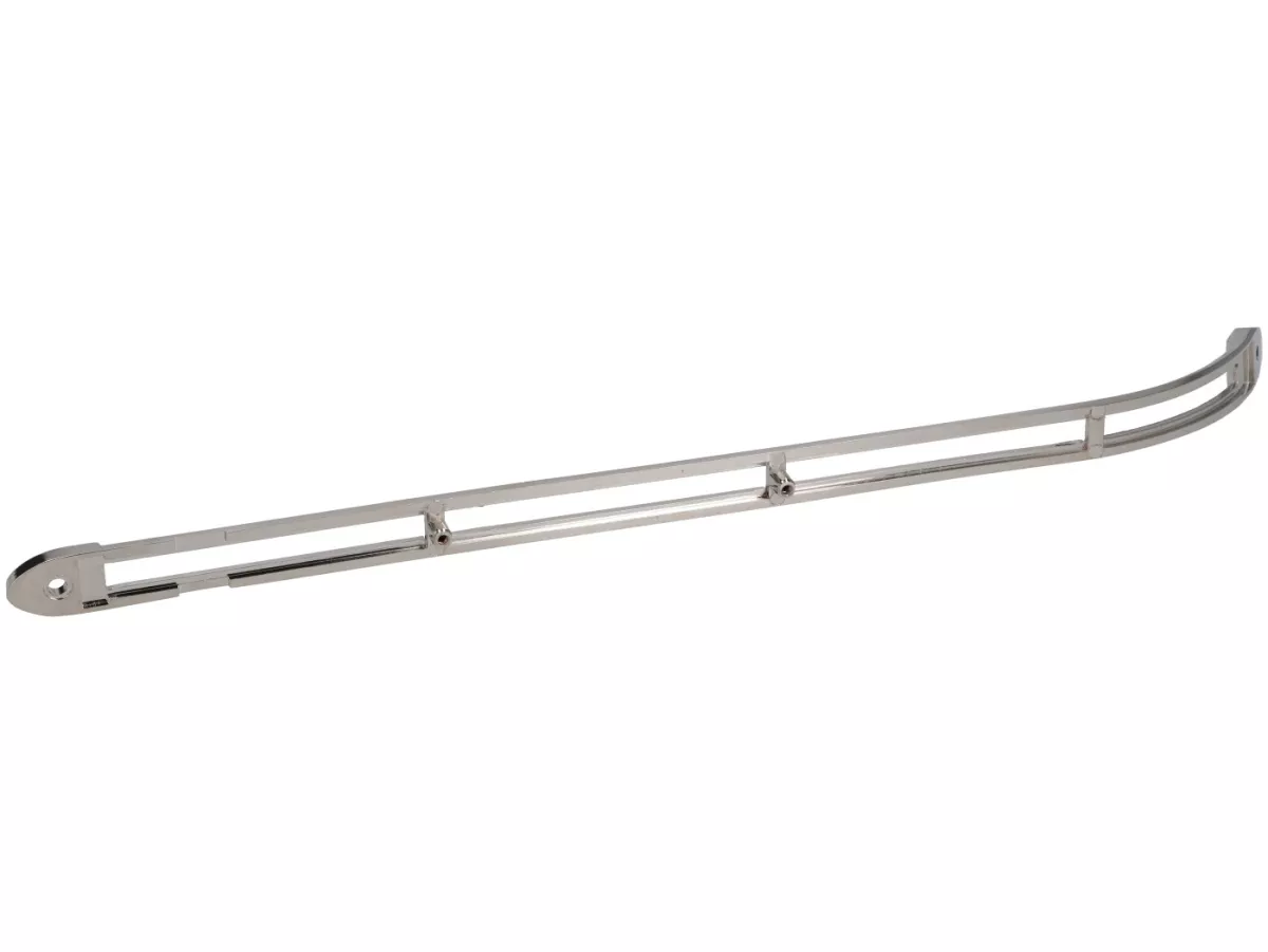 Trittleiste, vorne, links, innere Royal Alloy, silbern für GP, TG, JPS 125-350ccm