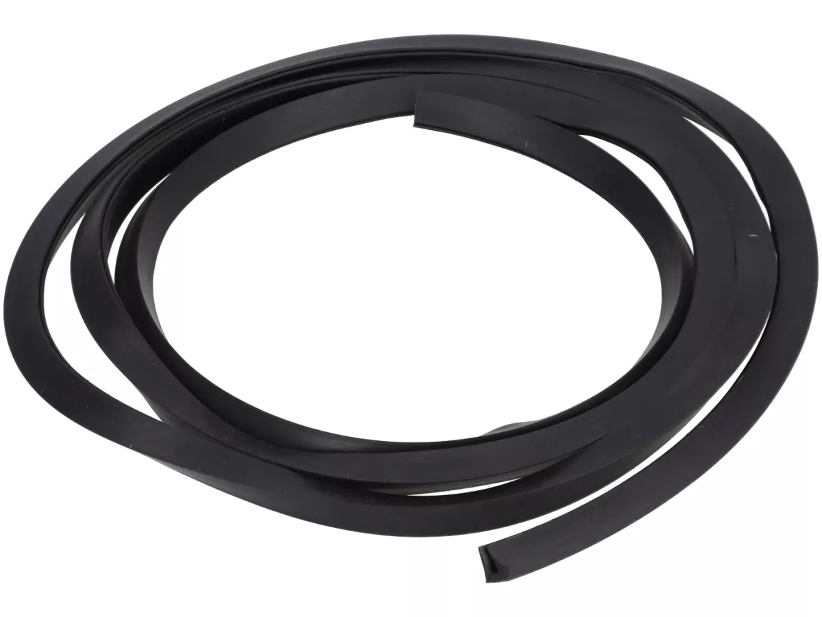 Gepäckfachgummi Beinschild / Gepäckfach Royal Alloy, schwarz für GP, TG, JPS 125-350ccm