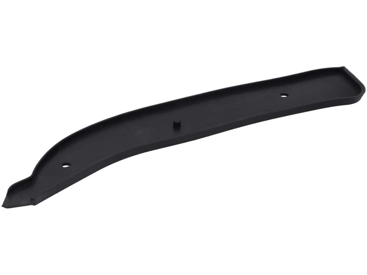 Guardabarros de goma Royal Alloy, negro, derecho para Royal Alloy JPS, TG