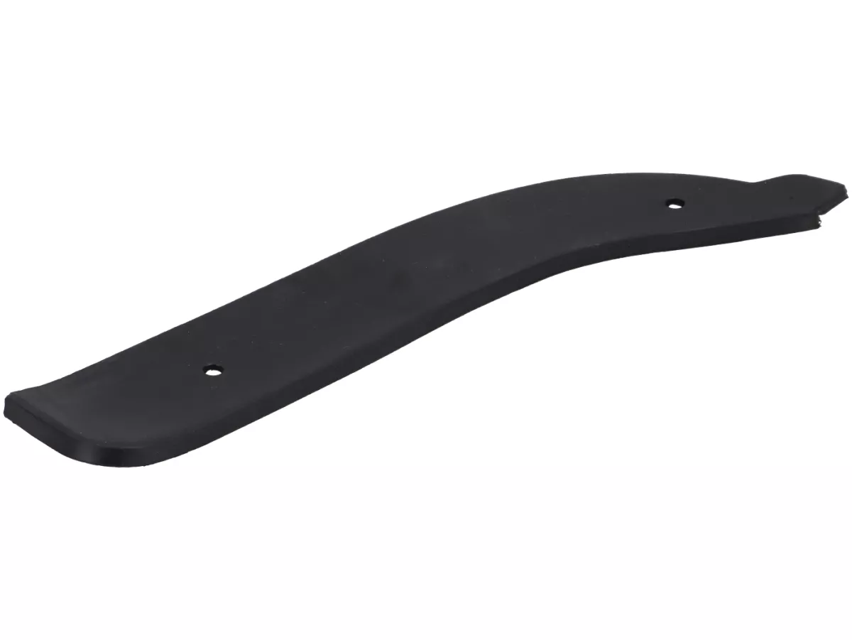 Guardabarros de goma Royal Alloy, negro, derecho para Royal Alloy JPS, TG
