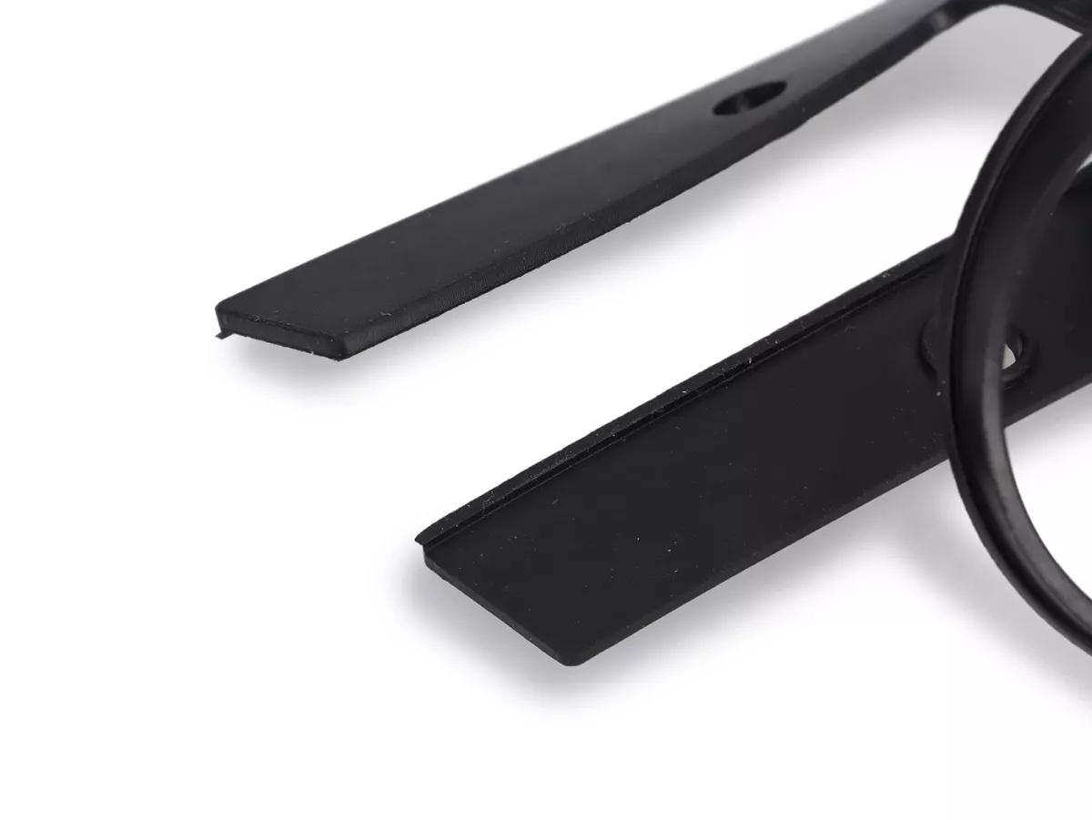 Gummiprofil für Brückenstück Royal Alloy, schwarz für GP, GT, TG, JPS